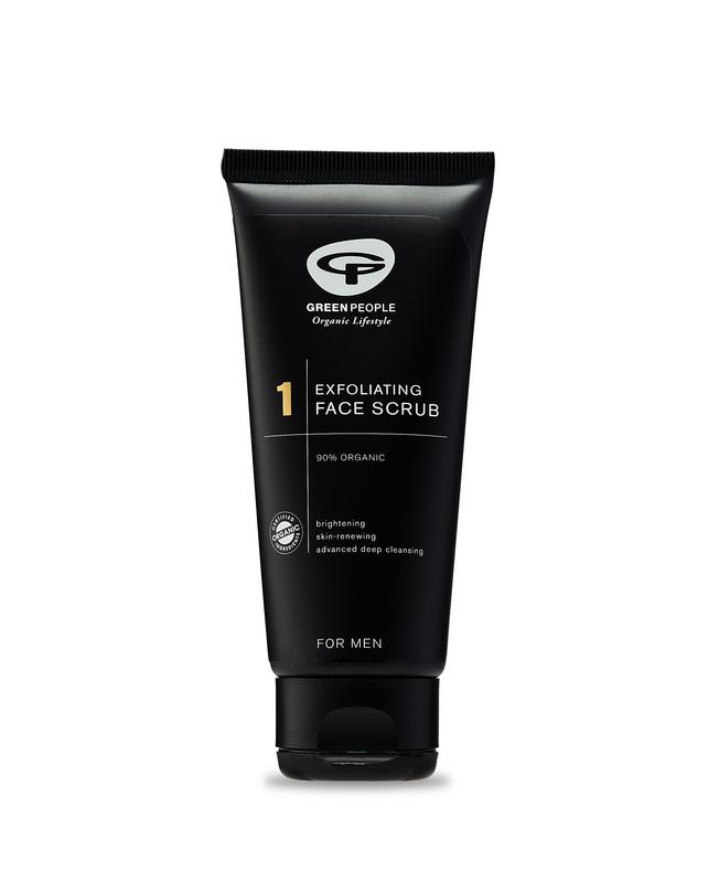 Green People Men Face Scrub Exfoliating