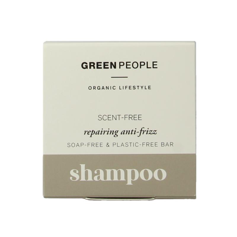 Green People Shampoo Bar Scent Free Repairing Anti Frizz