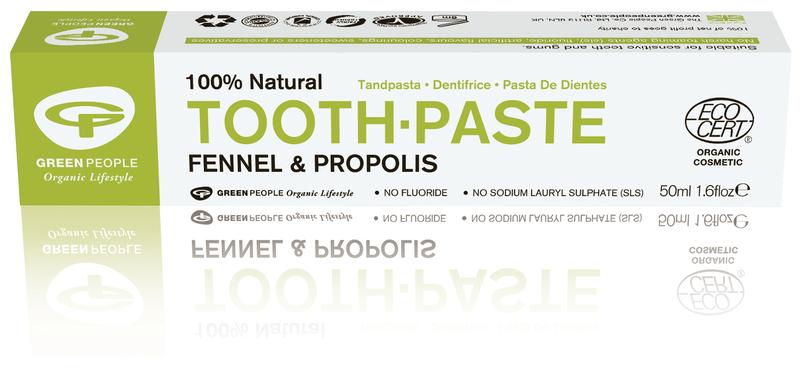 Green People Tandpasta Fennel & Propolis Muntvrij