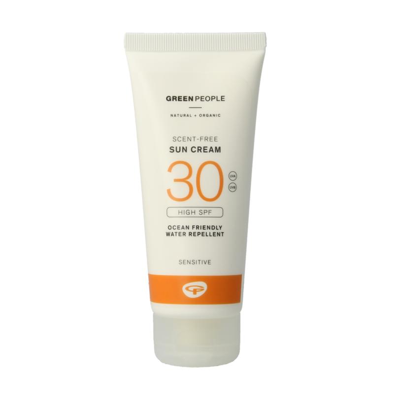 Green People Zonnebrand Parfumvrij Spf30