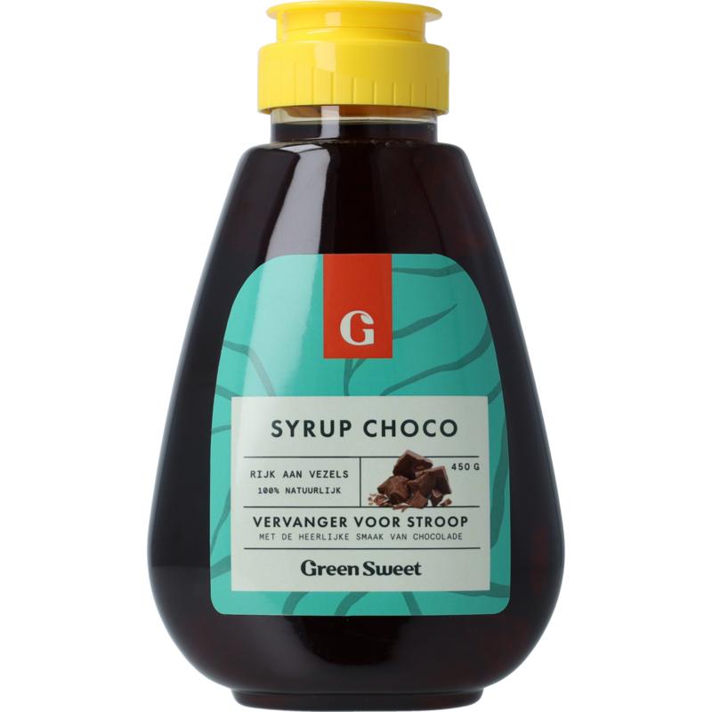 Green Sweet Syrup Choco