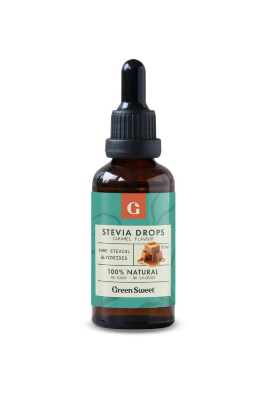 Green Sweet Vloeibare Stevia Caramel