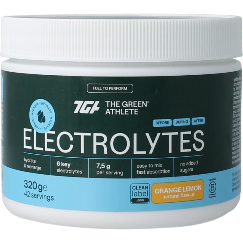 Green Athlete Electrolytes Orange Lemon