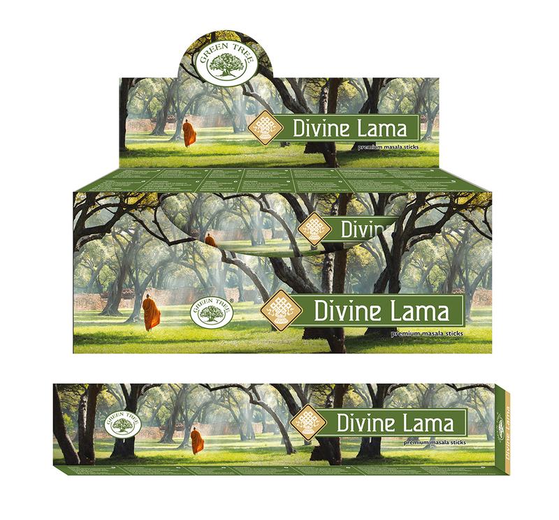 Green Tree Wierookstokjes Divine Llama Natural