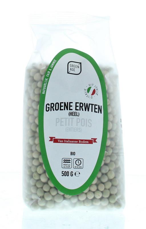 Greenage Groene Erwten Bio