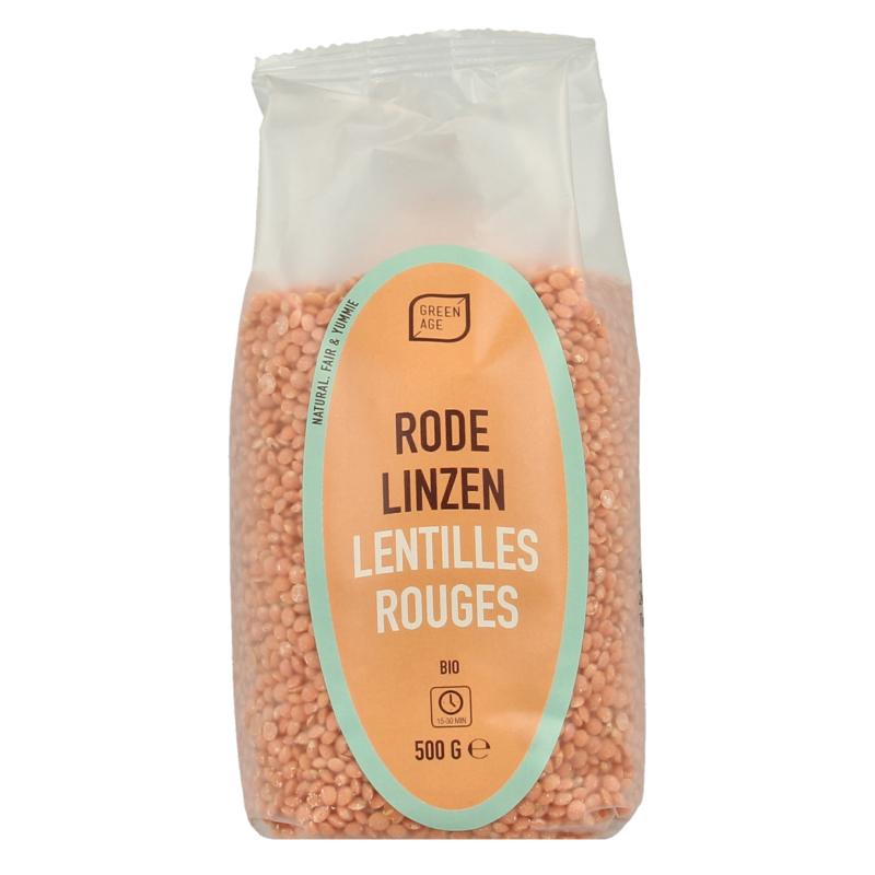 Greenage Rode Linzen Bio