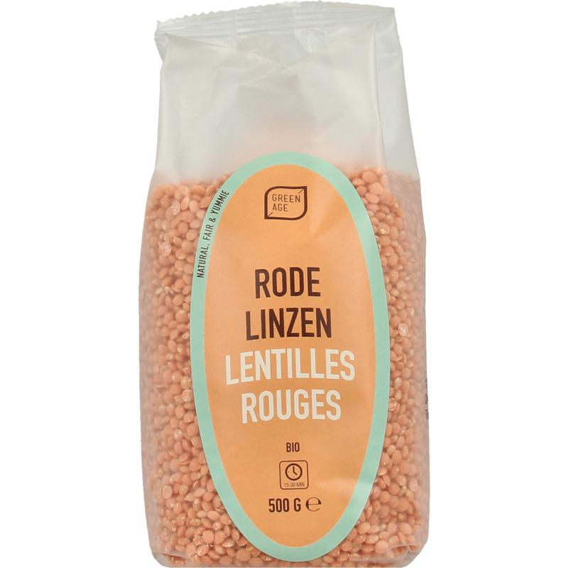 Greenage Rode Linzen Bio