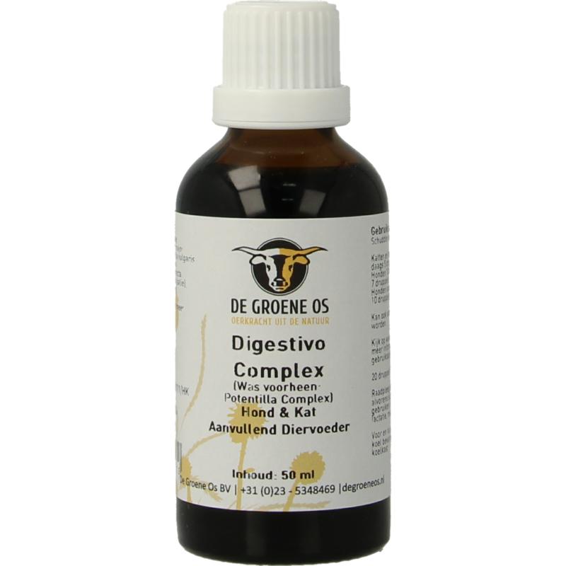 Groene Os Digestivo Complex Hondkat