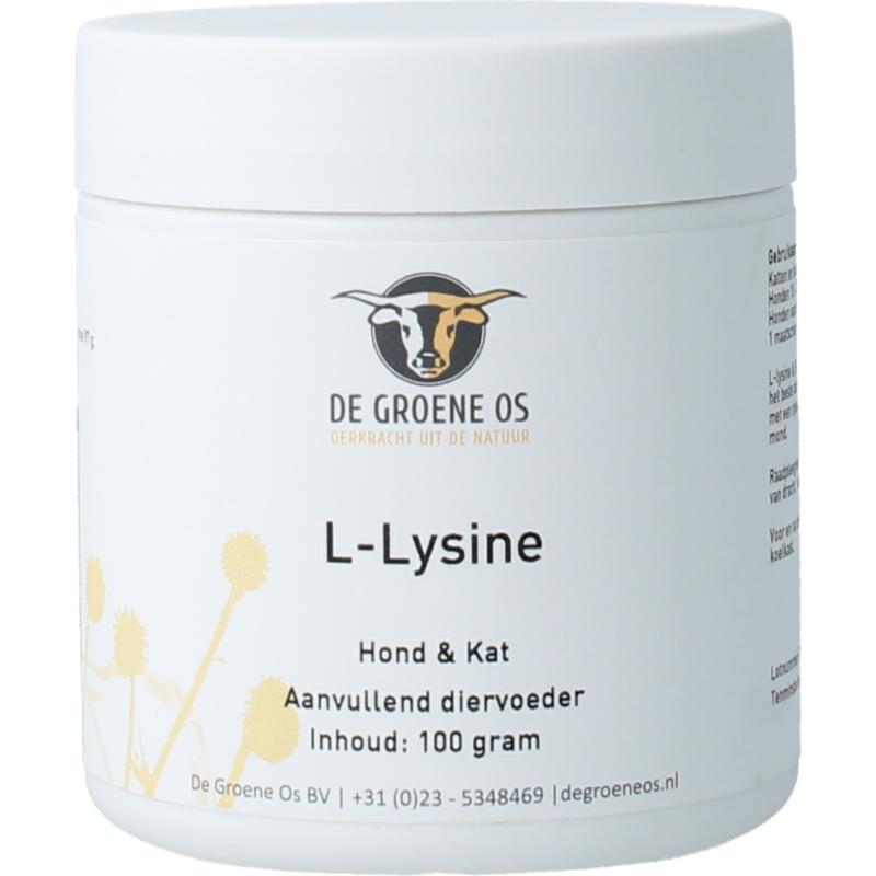 Groene Os L-Lysine En Vitamine B6 Hondkat