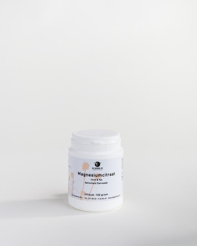 Groene Os Magnesiumcitraat Hondkat