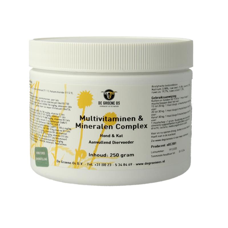 Groene Os Multi Vitamine & Mineralen Complex Hondkat
