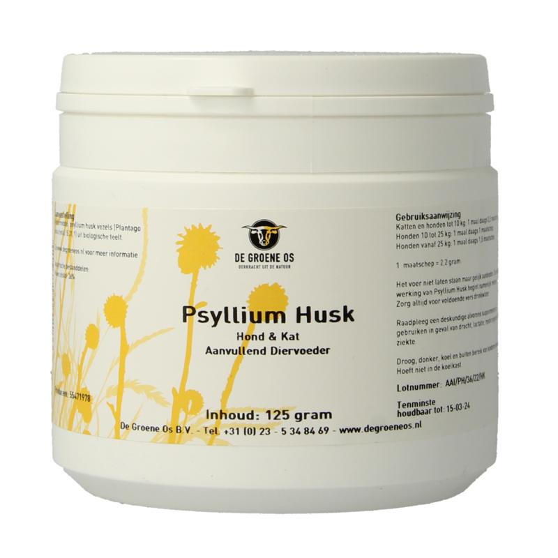 Groene Os Psyllium Husk Hond Kat