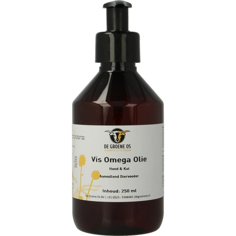 Groene Os Vis Omega Hondkat