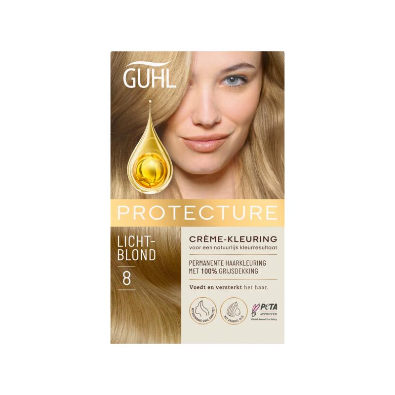 Guhl Beschermende Cremekleur 8 Lichtblond