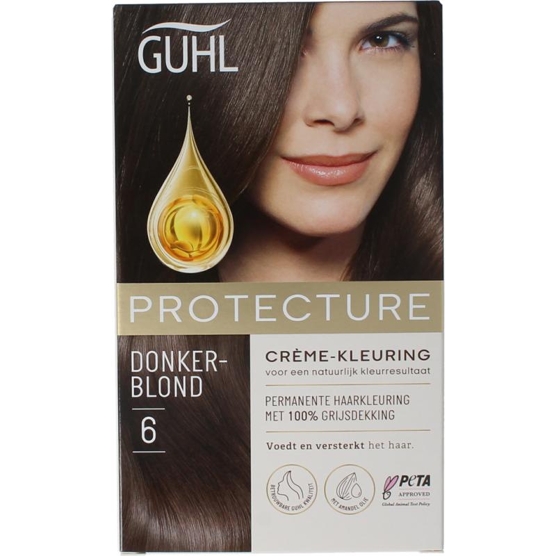 Guhl Cremekleuring Beschermend  6 Donker Blond