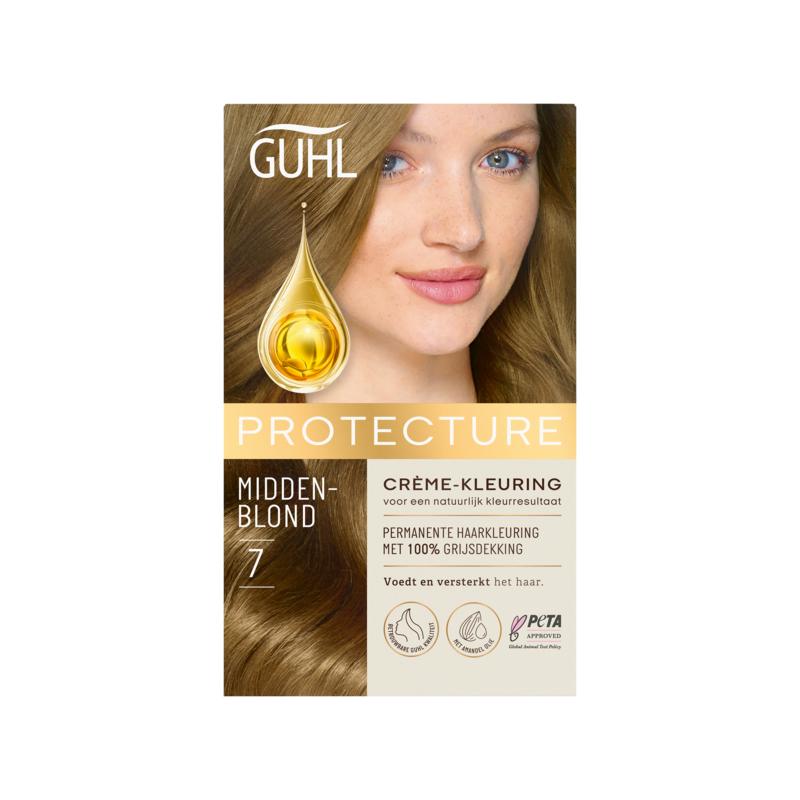 Guhl Cremekleuring Beschermend 7 Midden Blond