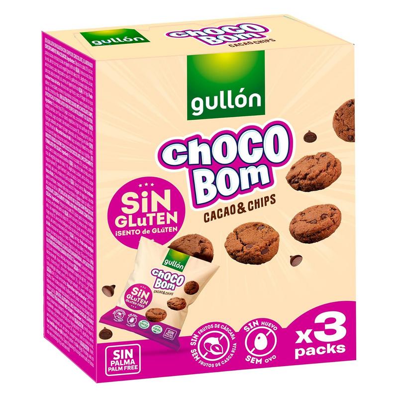 Gullon Choco Bom 3-Pack Glutenvrij