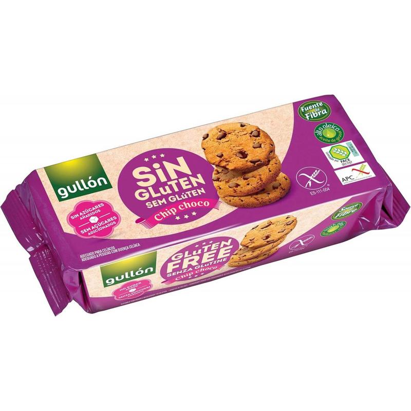 Gullon Chocolate Chip Cookies Glutenvrij
