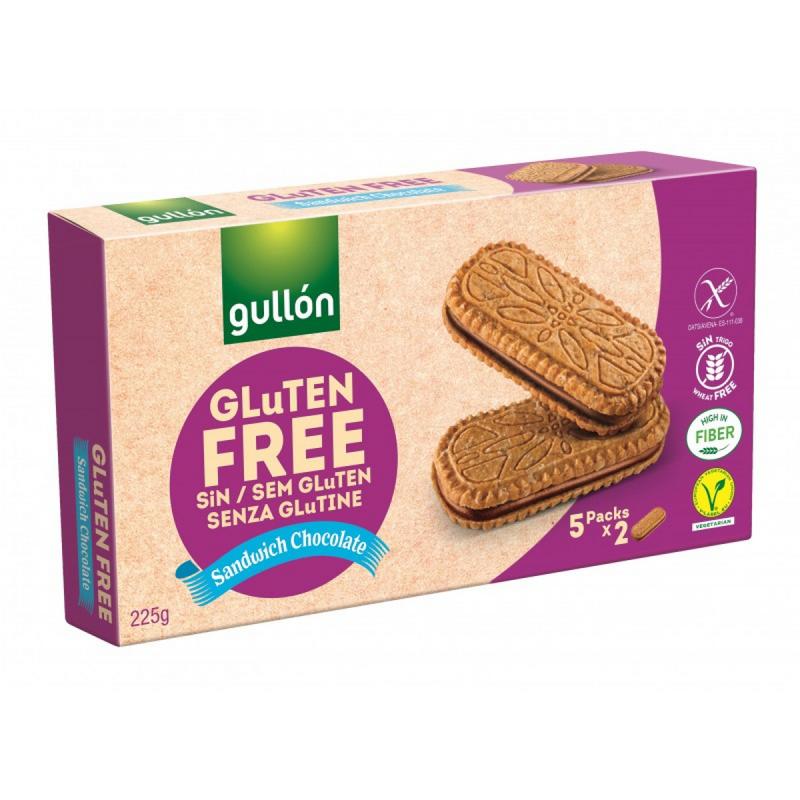 Gullon Sandwich Chocolate Cookies Glutenvrij