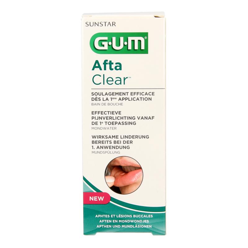 Gum Aftaclear Mondwater