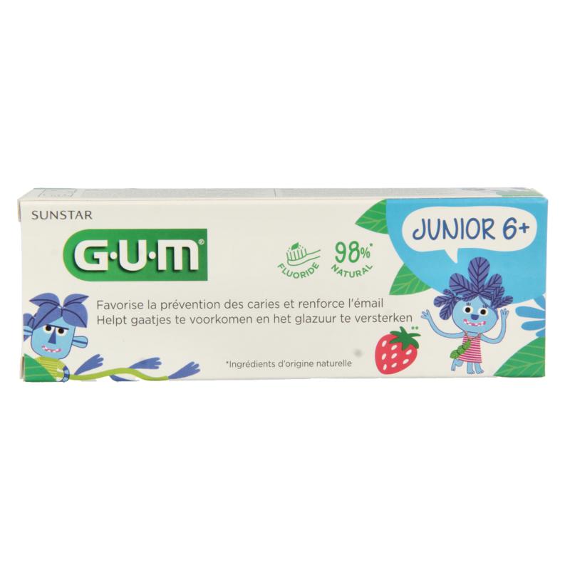 Gum Junior Tandpasta Aardbei