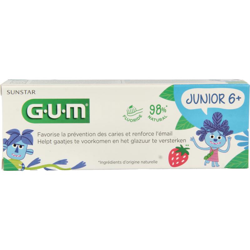 Gum Junior Tandpasta Aardbei