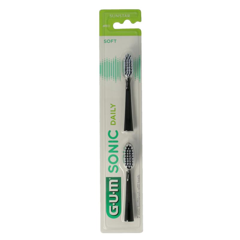 Gum Sonic Opzetborstel Soft Zwart