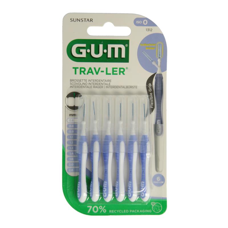 Gum Trav-Ler Rager 0.6 Mm (Lavendel)