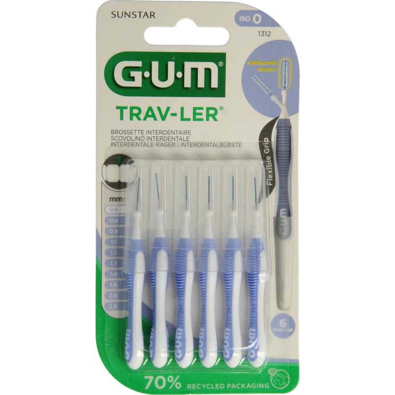 Gum Trav-Ler Rager 0.6 Mm (Lavendel)