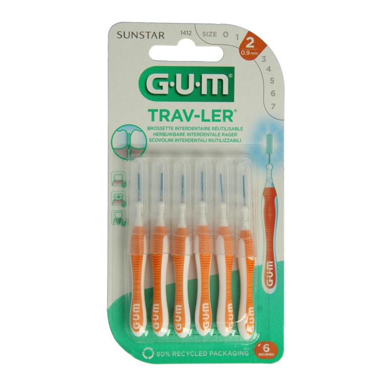 Gum Trav-Ler Rager 0.9 Mm (Oranje)