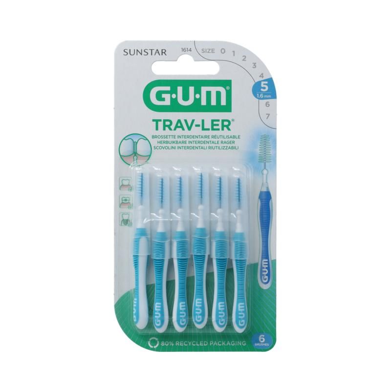Gum Trav-Ler Rager 1.6 Mm (Blauw)
