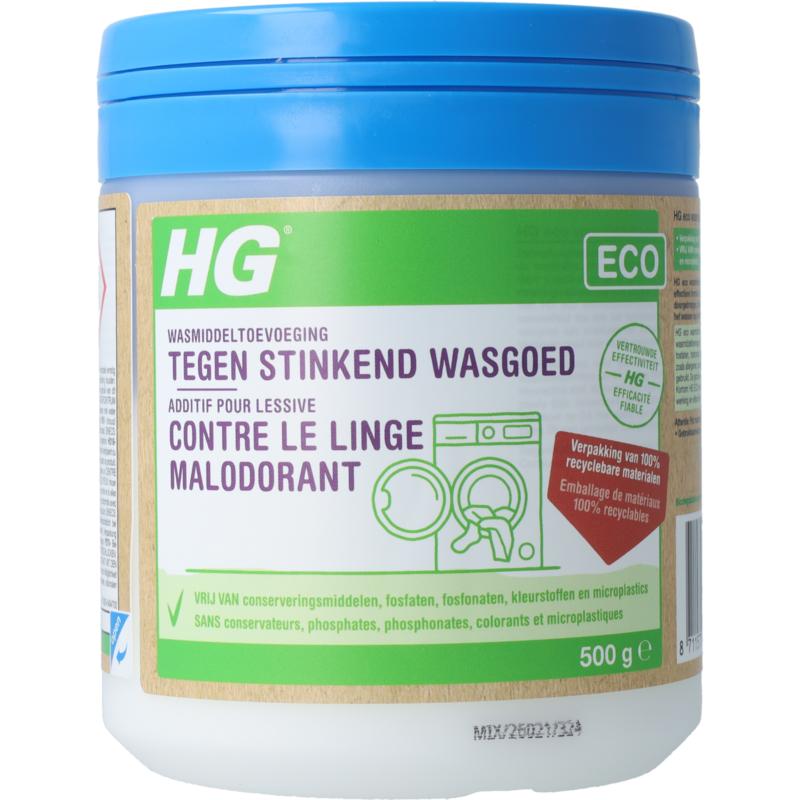 Hg Eco Wasmiddeltoevoeging Stinkend Wasgoed