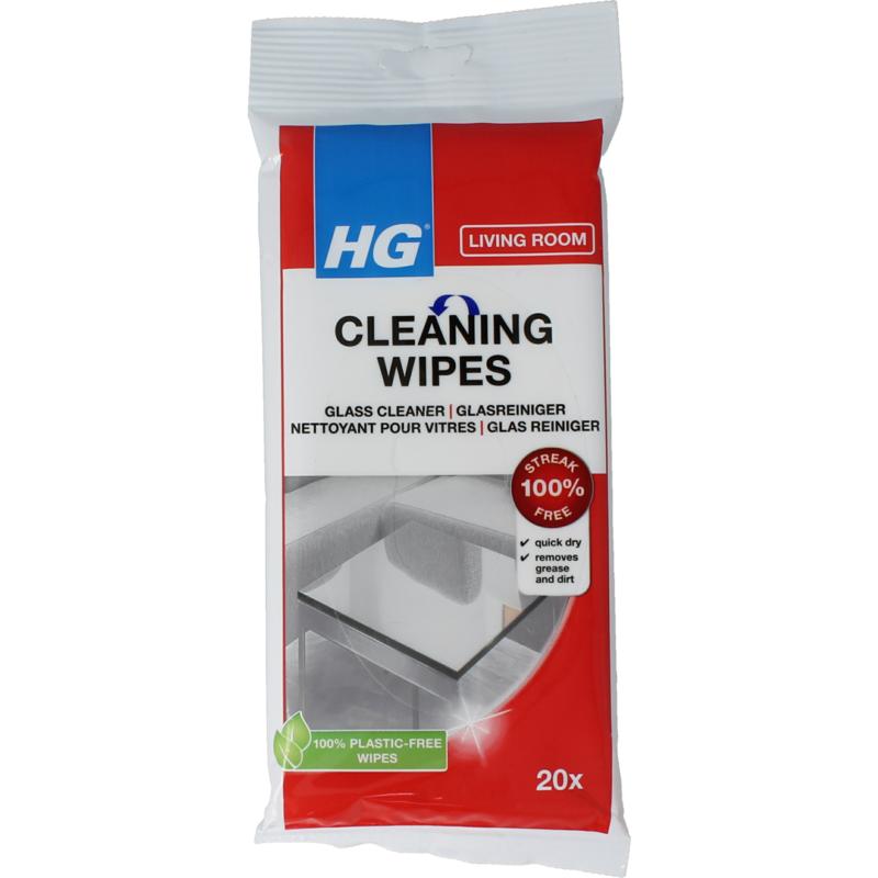 Hg Glasreiniger Wipes