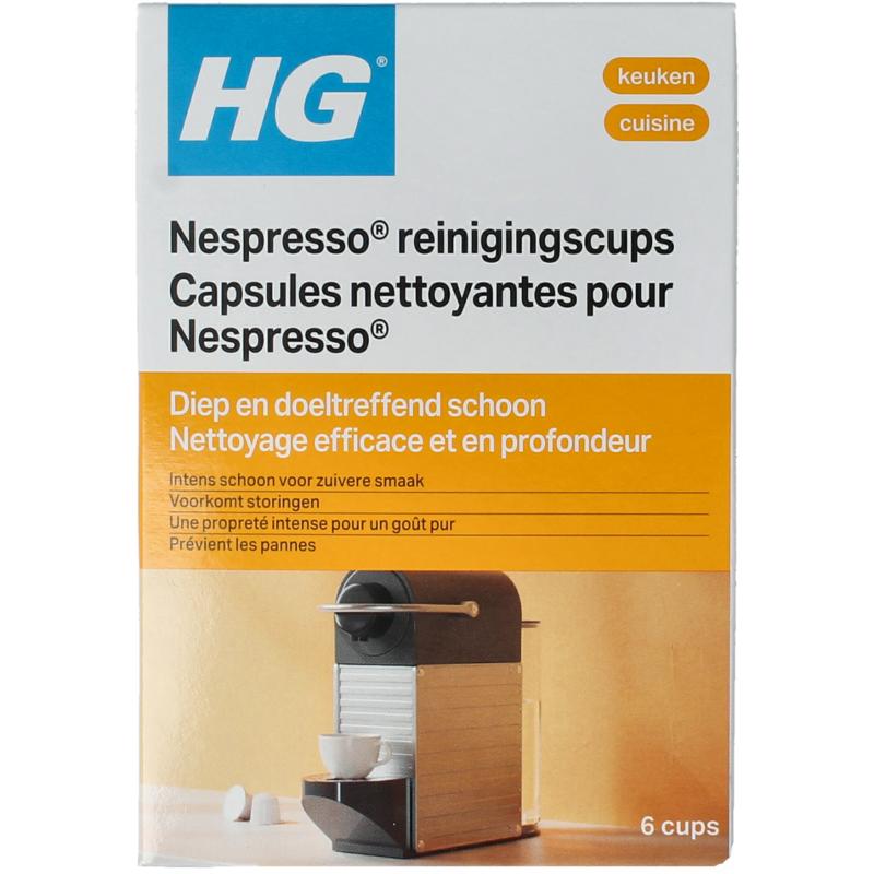 Hg Reinigingscups Nespresso Machine