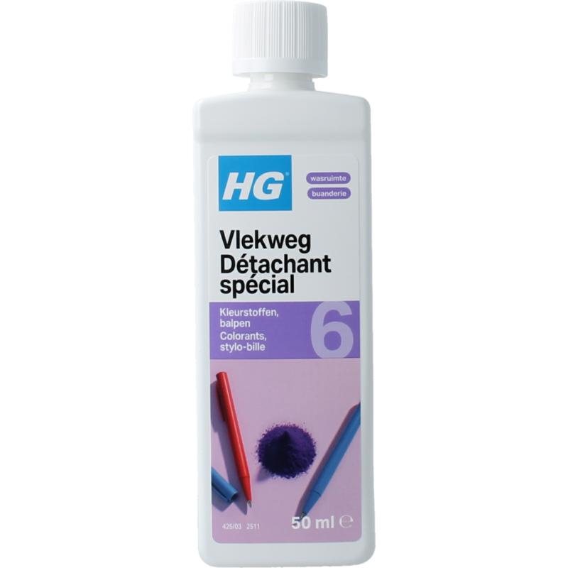 Hg Vlekweg Nr. 6 Balpen Kleurstofvlekken