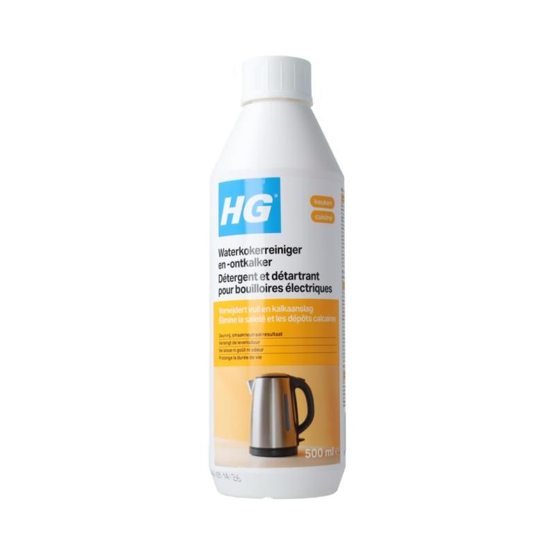 Hg Waterkokerreiniger En -Ontkalker