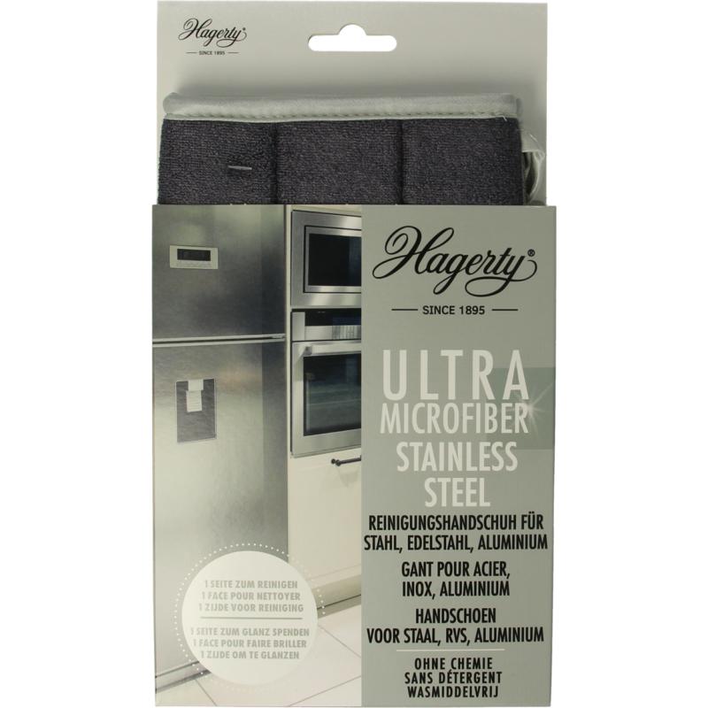 Hagerty Microfiber Gloves Stainless Steel