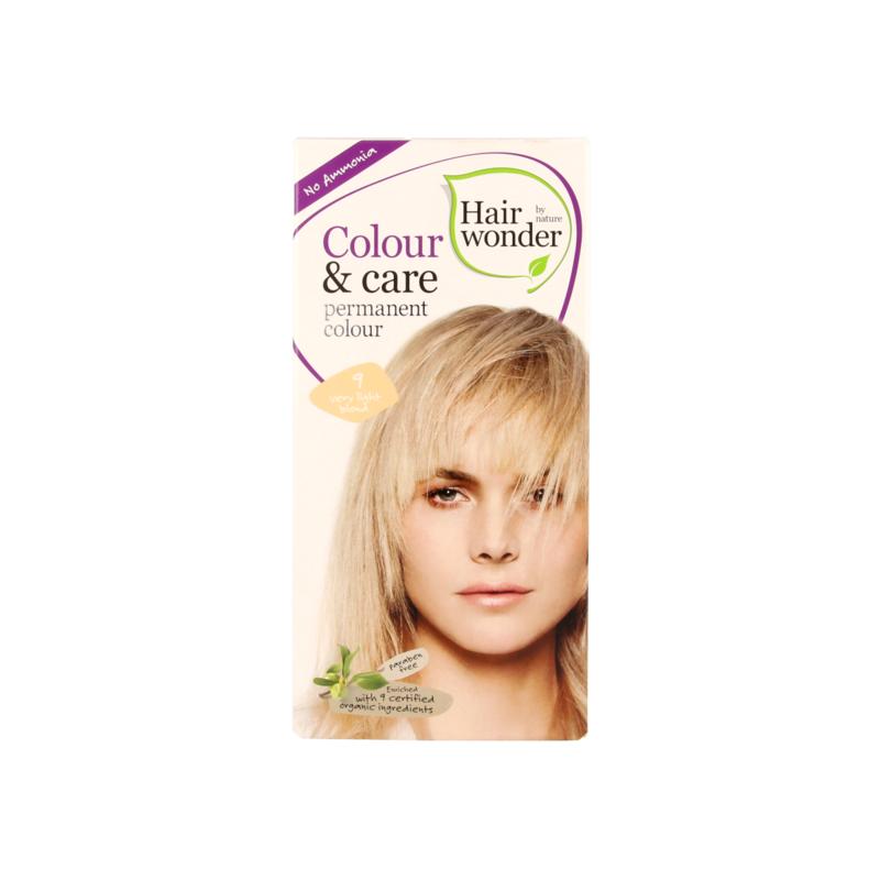 Hairwonder Colour & Care Very Light Blond 9