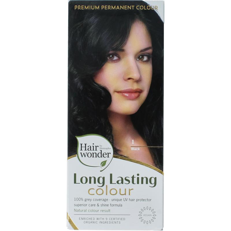 Hairwonder Long Lasting Colour 1 Black