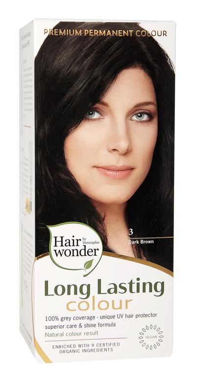 Hairwonder Long Lasting Colour 3 Dark Brown