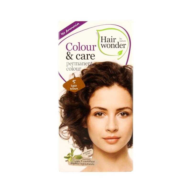 Hairwonder Colour And Care Light Brown 5