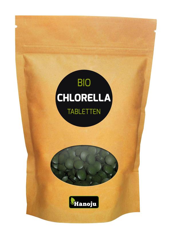 Hanoju Bio Chlorella Tabletten Papier Zak