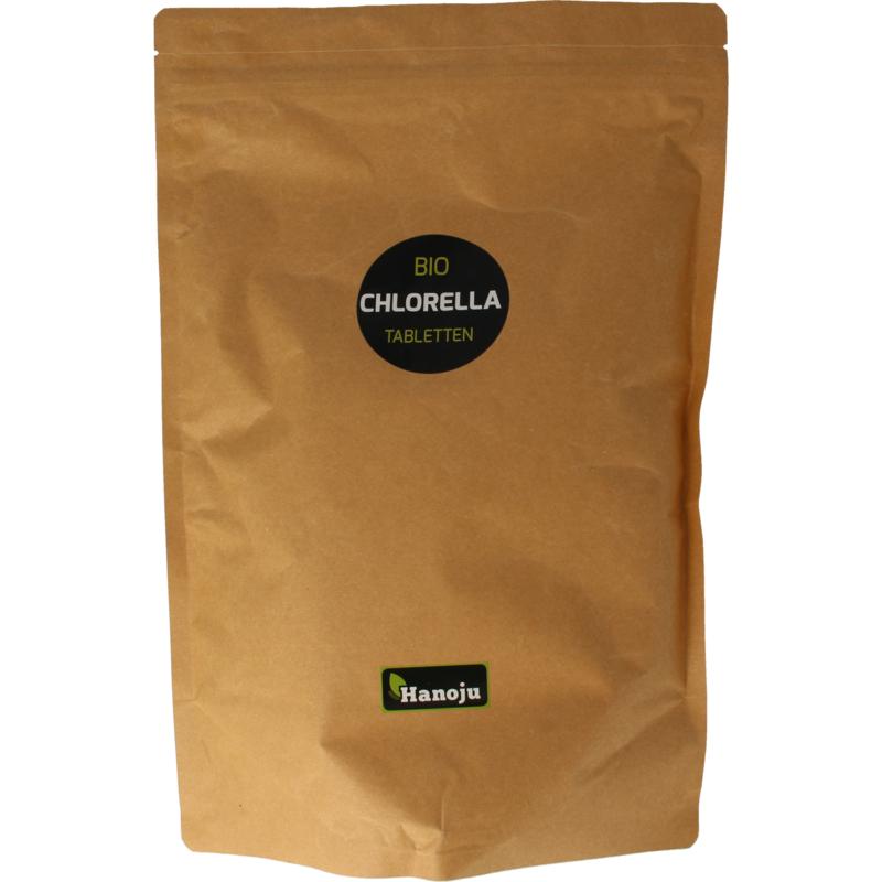 Hanoju Bio Chlorella Tabletten Papier Zak