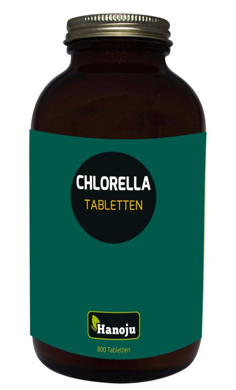 Hanoju Chlorella Tabletten Flacon Glas
