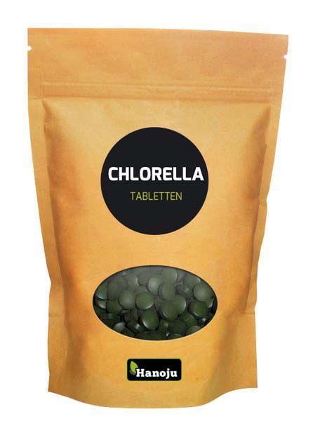 Hanoju Chlorella Tabletten Papier Zak