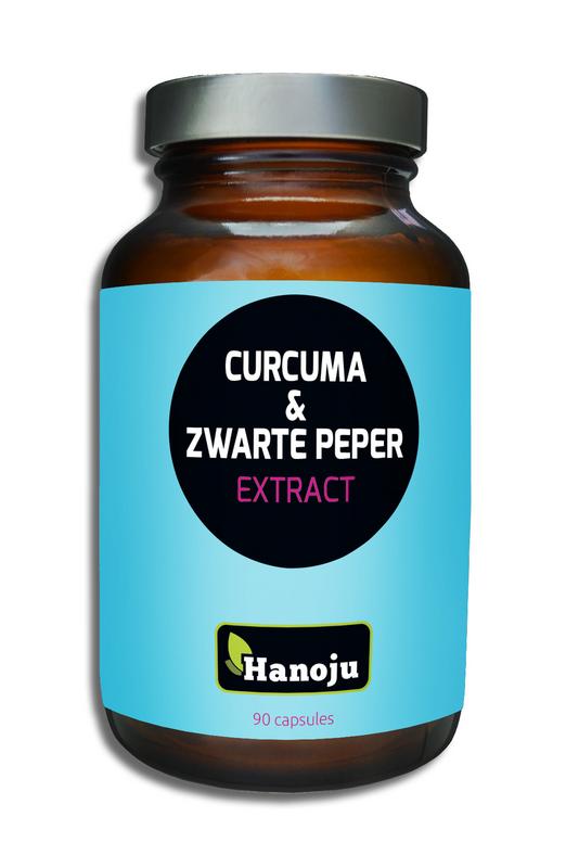 Hanoju Curcuma Poeder & Zwarte Peper Extract