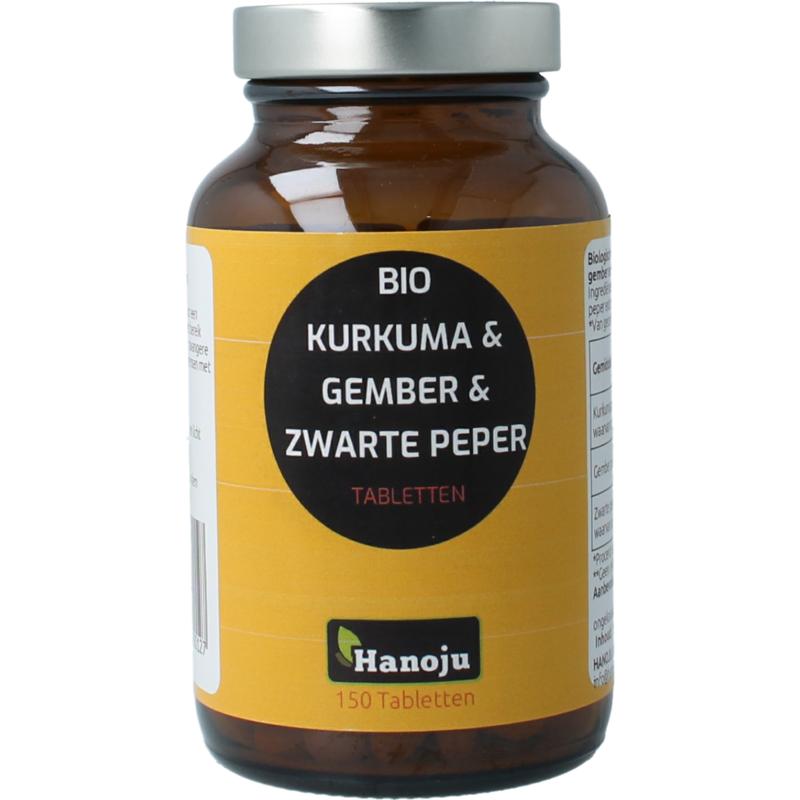 Hanoju Kurkuma + Gember + Piperine 500Mg