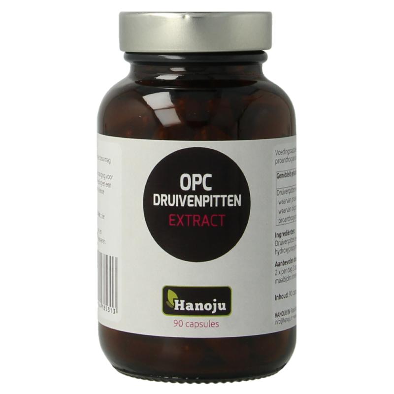 Hanoju Opc Druivenpitten Extract 400Mg