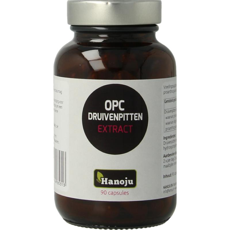 Hanoju Opc Druivenpitten Extract 400Mg