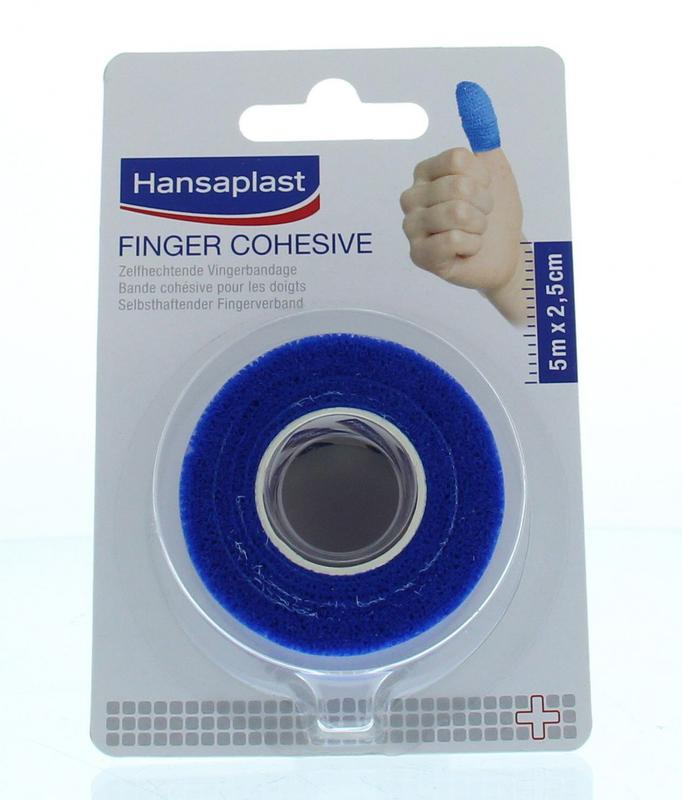 Hansaplast Cohesive Finger Tape Blauw